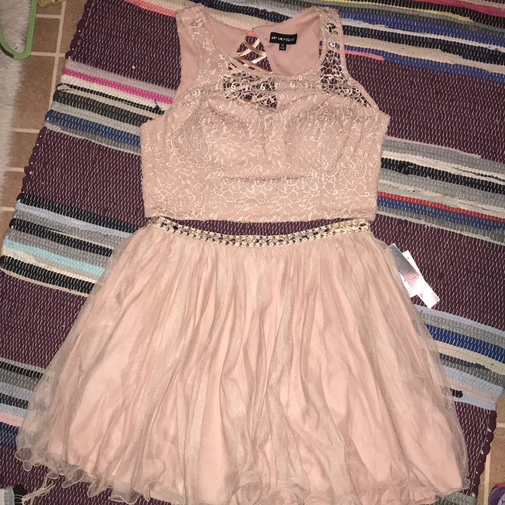 2 piece homecoming dress